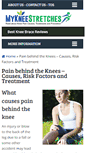 Mobile Screenshot of mykneestretches.com