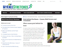 Tablet Screenshot of mykneestretches.com